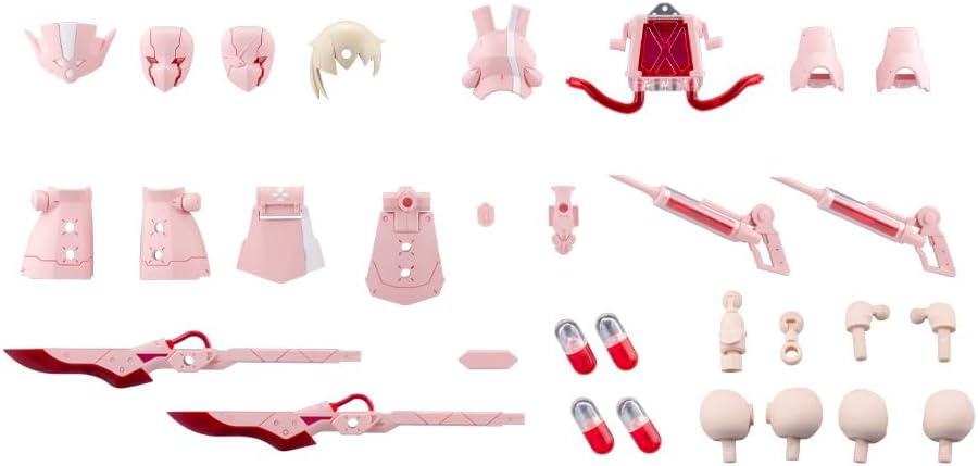 Kotobukiya CX046 Metamorphose Unit Ex-Armor Pink Nurse (Megalomaria Unlimited Universe) - BanzaiHobby