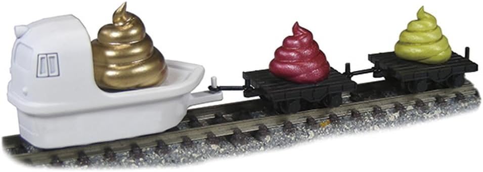 TGW JT-05 N Gauge Joke Train Series Benki Locomotive (With Power Supply) - BanzaiHobby