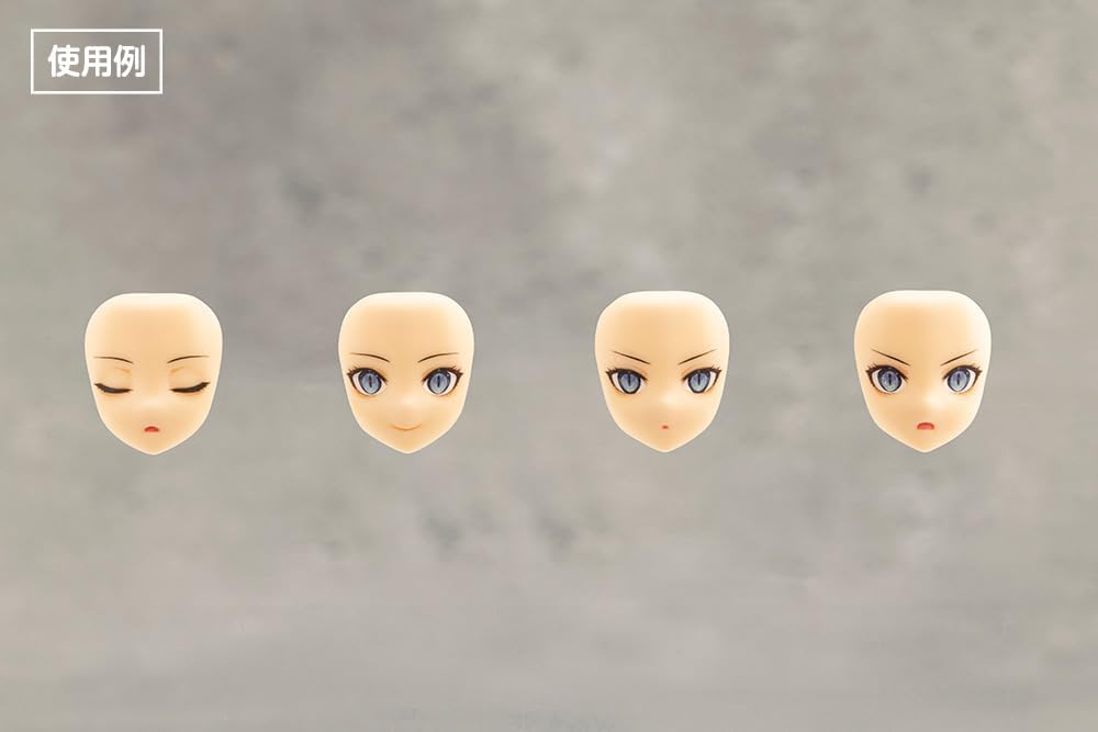 KOTOBUKIYA 1/10 Scale Creative Girl Garden Customized Face & Decal Set, Vol. 3 - BanzaiHobby