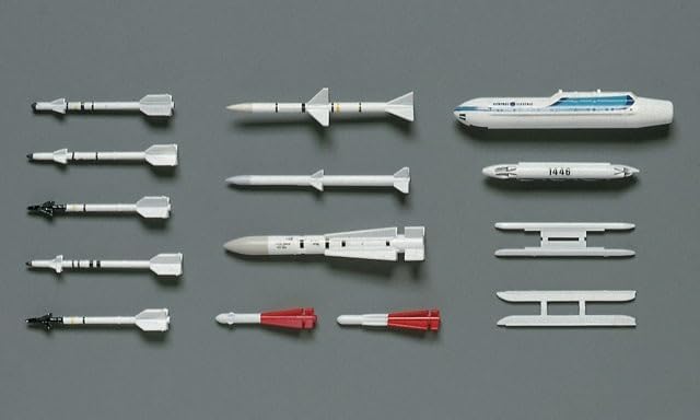 Hasegawa X72-03 1/72 Aircraft Weapons III US Air to Air Missiles Set