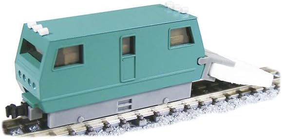 TGW  RCCN-02 Rail Cleaning Car NEW Mop-kun N Self-propelled Type (M Car/Body Color: Blue-green) - BanzaiHobby