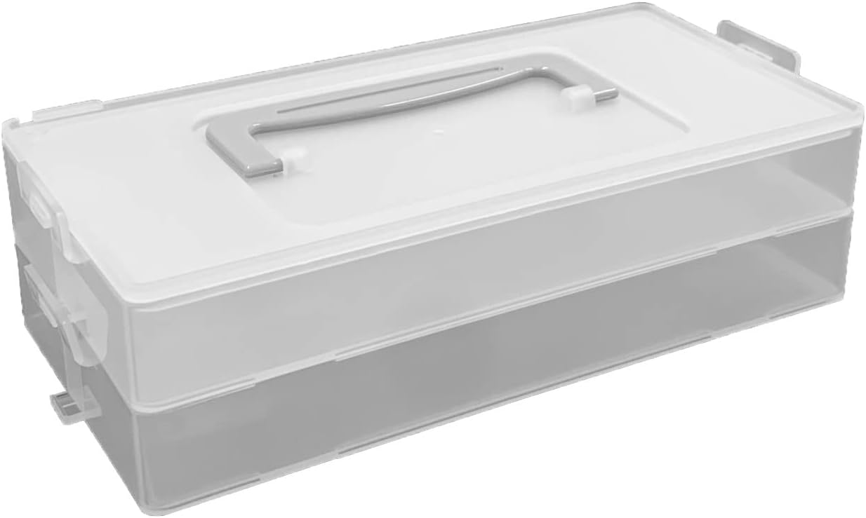 Plamokojo PMKJ023CL Modeling Container 054 Slim Option Clear White - BanzaiHobby