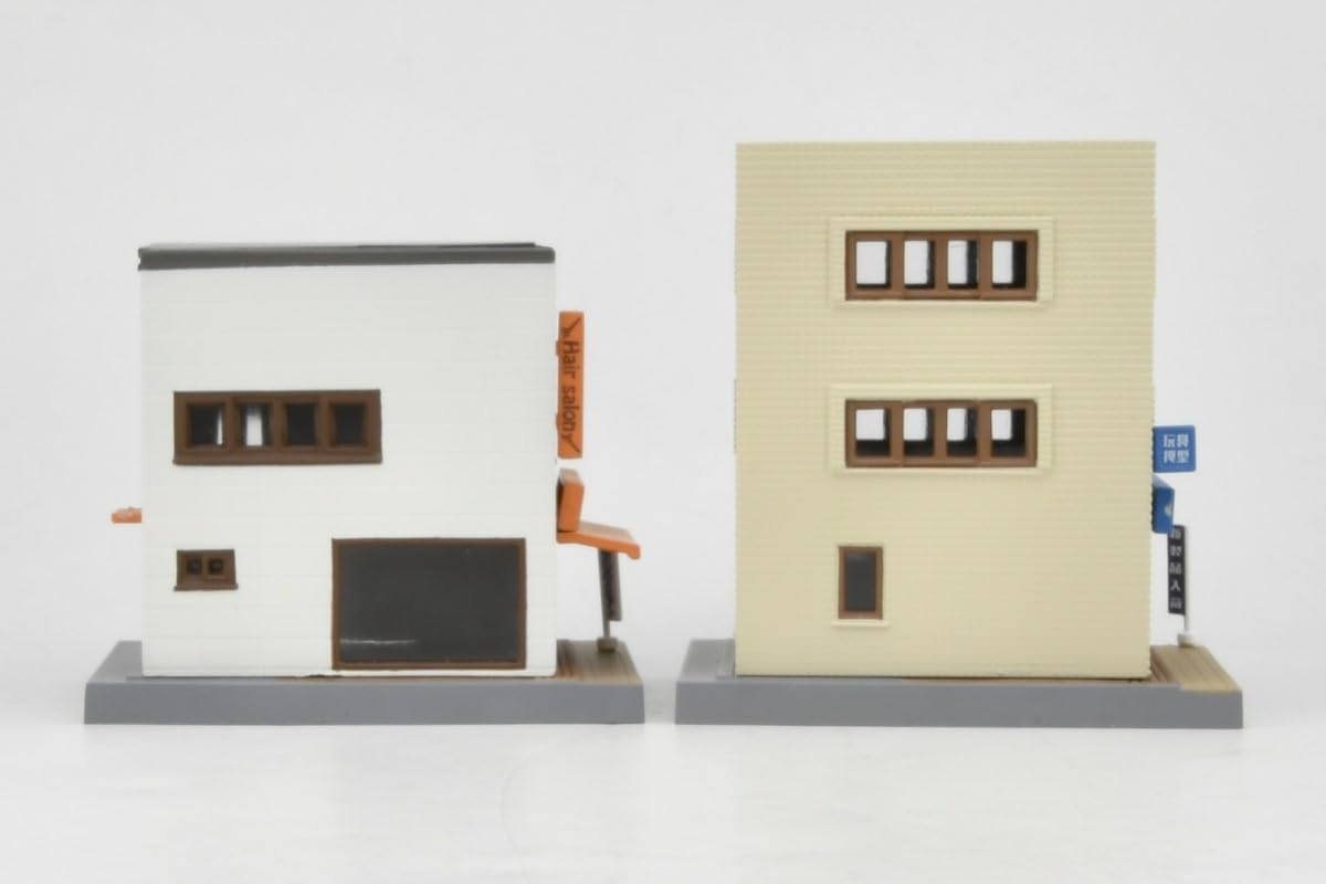 Colección de edificios TOMYTEC 106-3 Ekimae Shoten A3, suministros para dioramas - BanzaiHobby