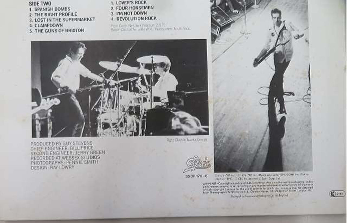 SONY Western Music LONDON CALLING 35·3P-175~6