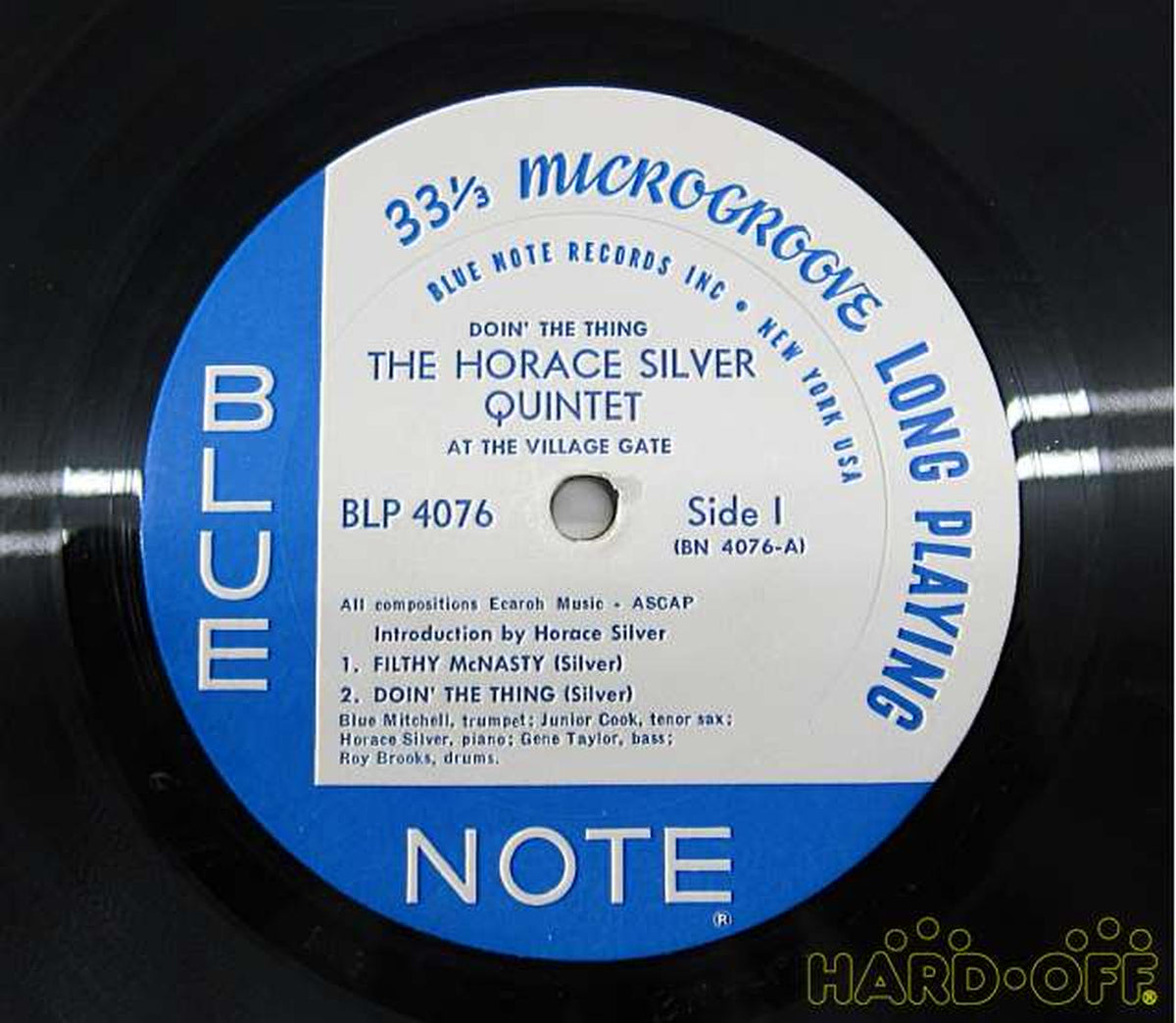 BLUE NOTE DOIN' THE THING BLP 4076