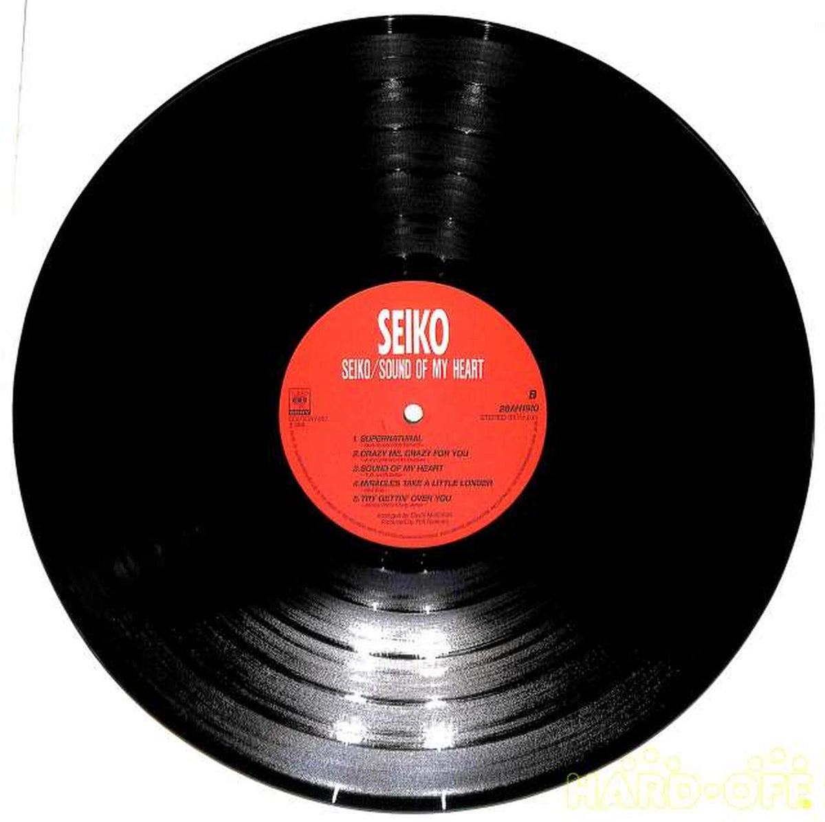 CBS Sony Seiko Matsuda "Sound of My Heart" 28AH-1910