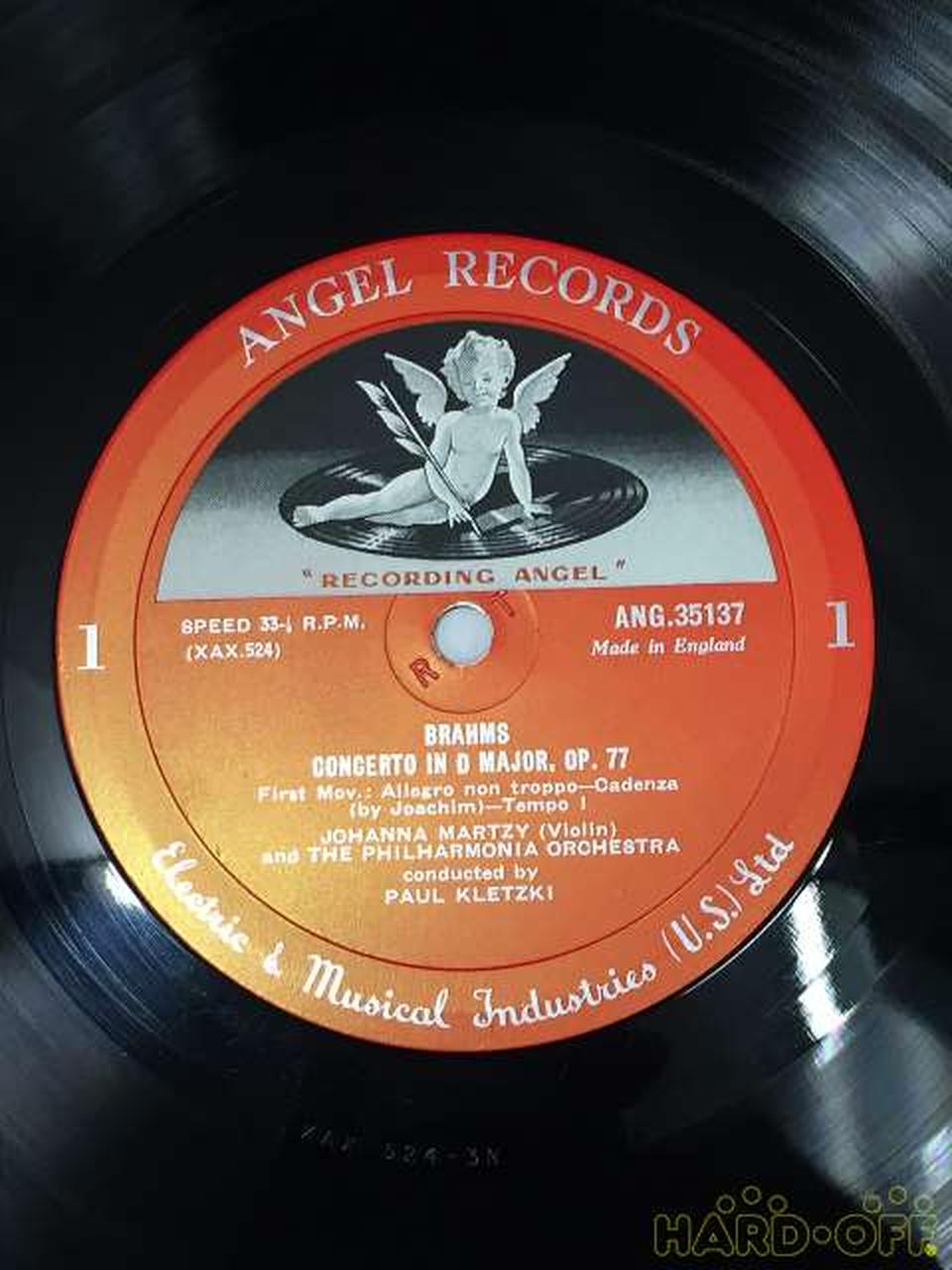 Angel Records Red Label Johanna Marigi UK Edition Violin Concert ANG 35137