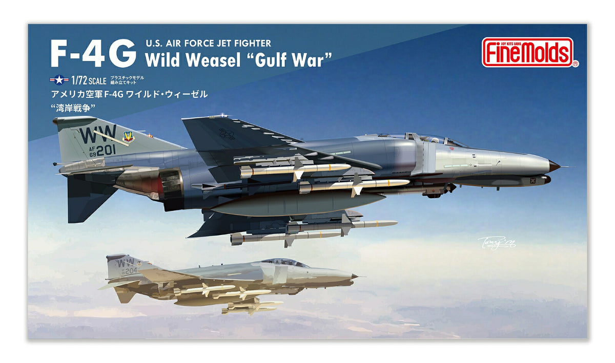 Fine Molds FF12 1/72 US Air Force F-4G Wild Weasel Gulf War
