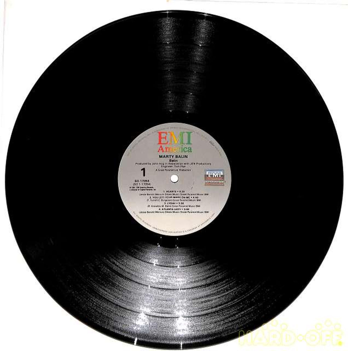 EMI (Import in U.S.) Marty Barin "Barin Heart Sad" SO-17054