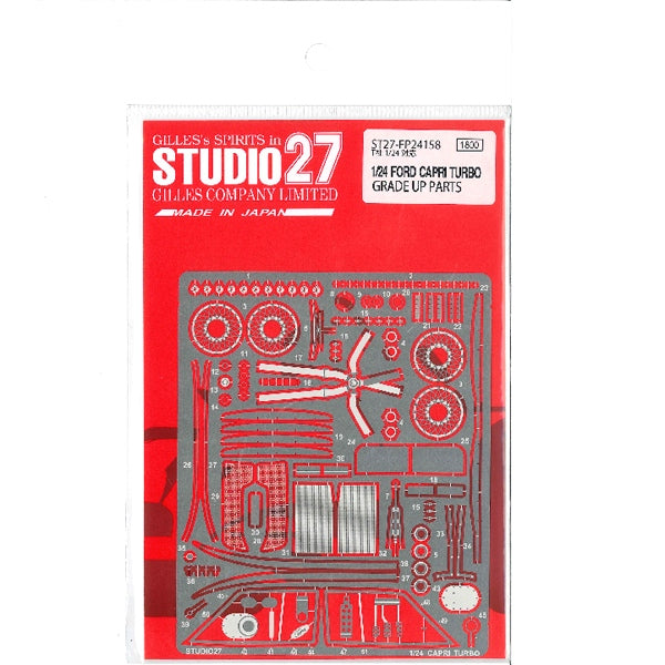 Studio27 FP24158 1/24 Ford Capri Turbo Detail Up Parts (Tamiya) - BanzaiHobby