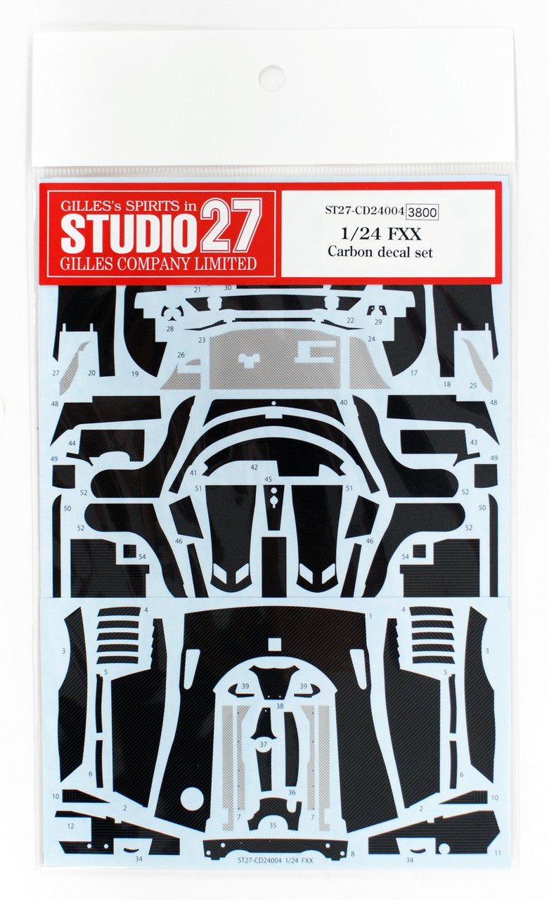 Studio27 CD24004 1/24 Ferrari FXX Carbon - BanzaiHobby