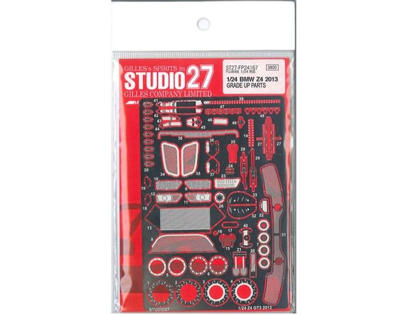Studio27 FP24167 1/24 BMW Z4 GT3 2013 Upgrade Parts (for Fujimi) - BanzaiHobby