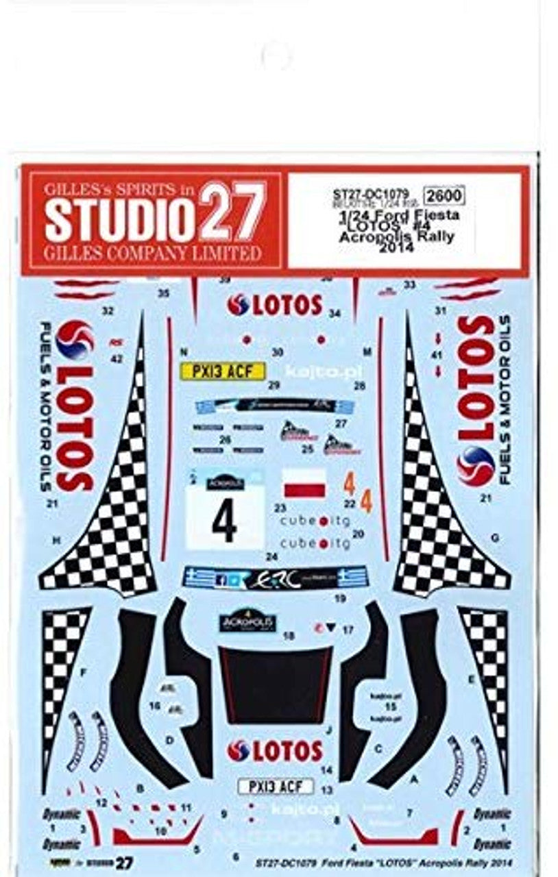 Studio27 DC1079 1/24 Ford Fiesta Lotos