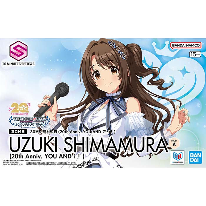 Bandai 30MS Idolmaster Uzuki Shimamura (20th Anniv. You And I!)