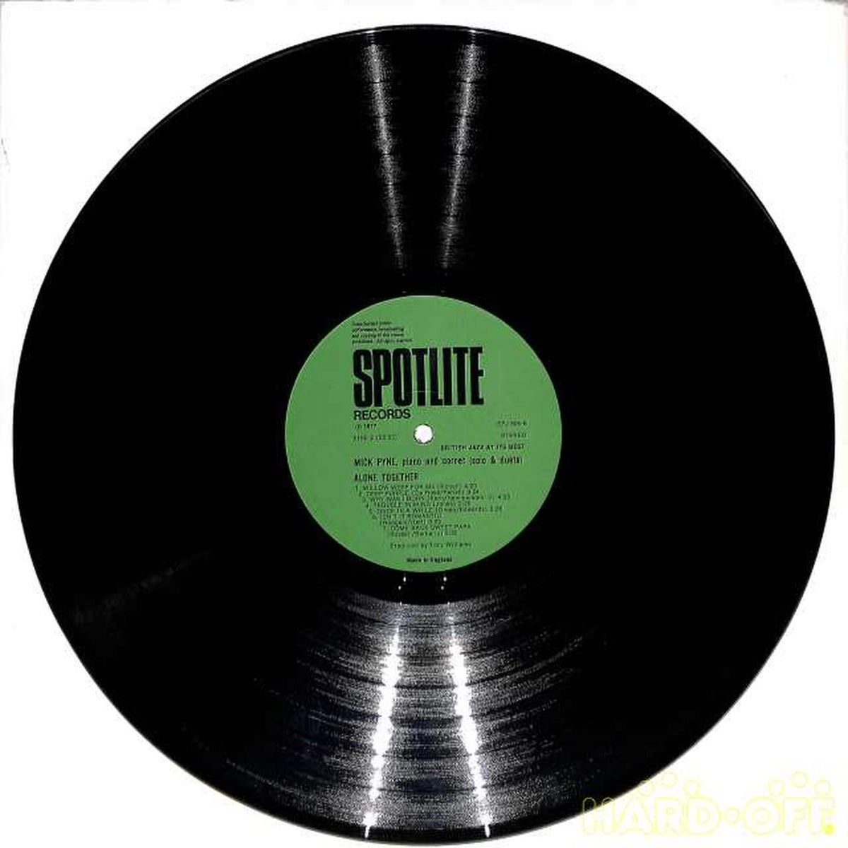 Spotlight (Import, English) Mick Payne "Alone Together" SPJ-506