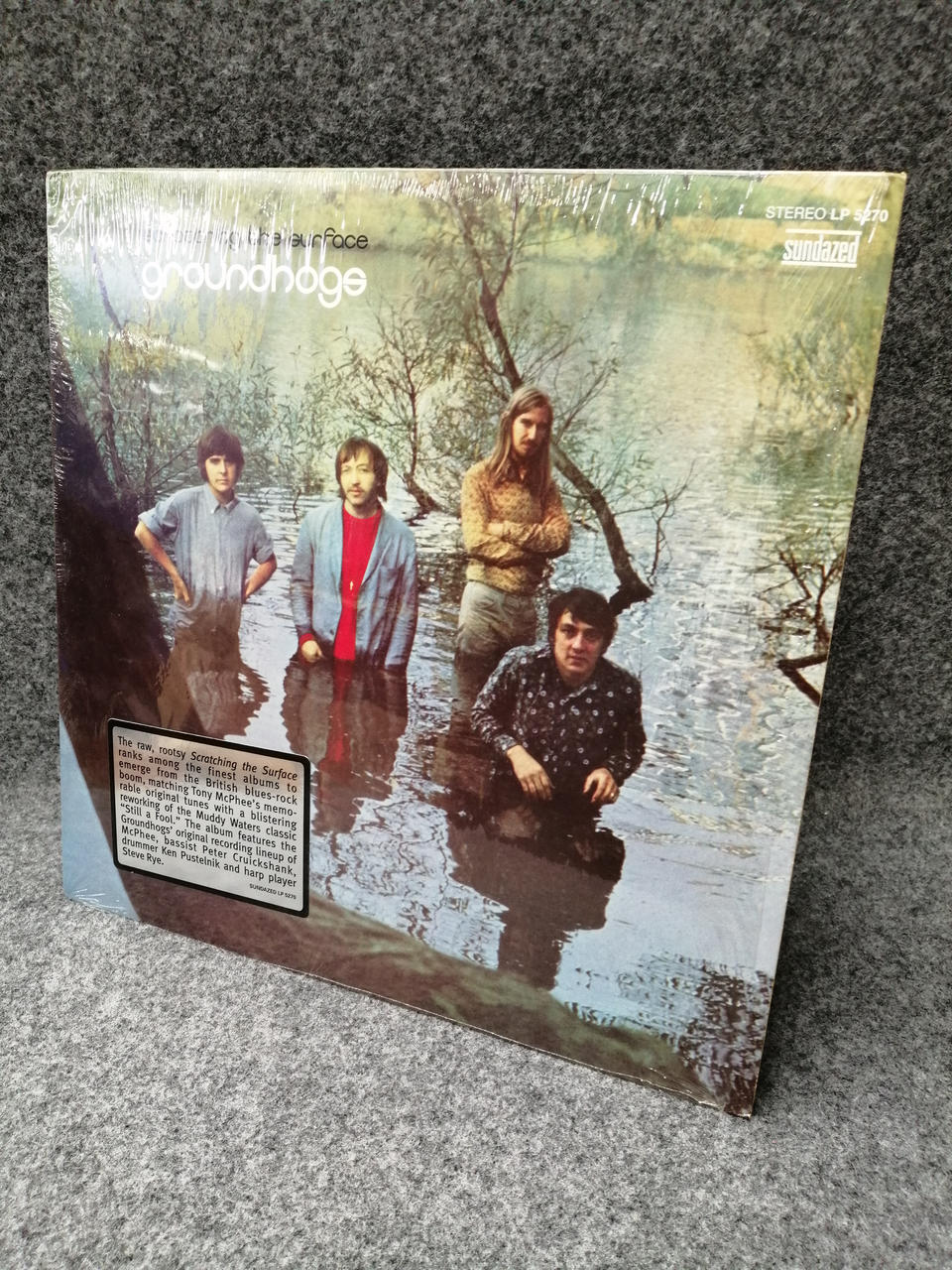 SUNDAZED GROUNDHOGS「SCRATCHING THE SURF LP5270