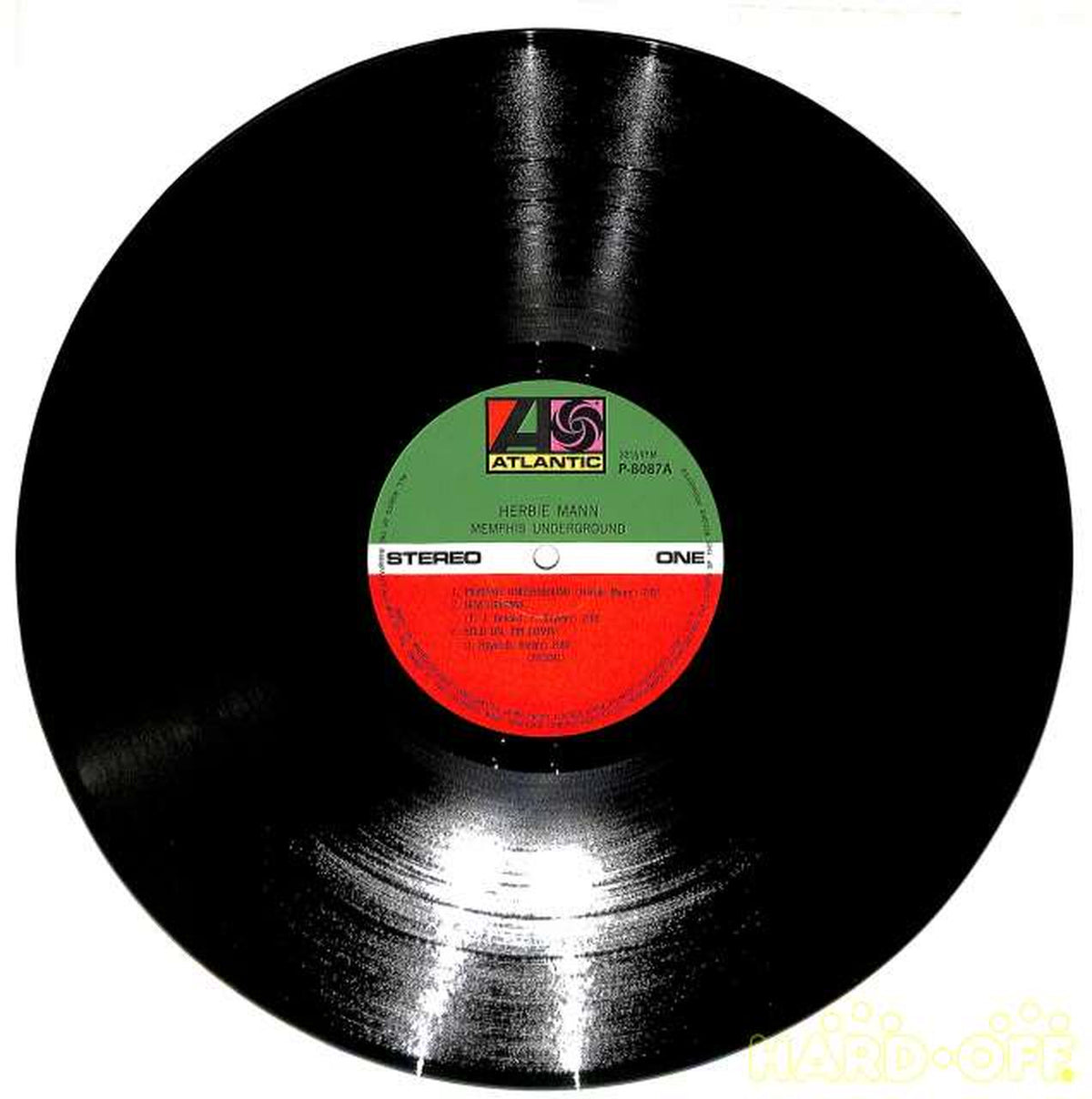 Warner Bros. Herbie Mann "Memphis Underground" P-8087A