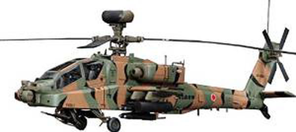 Hasegawa PT42 AH-64D Apache Longbow JGSDF US Attack Helicopter 1/48 - BanzaiHobby