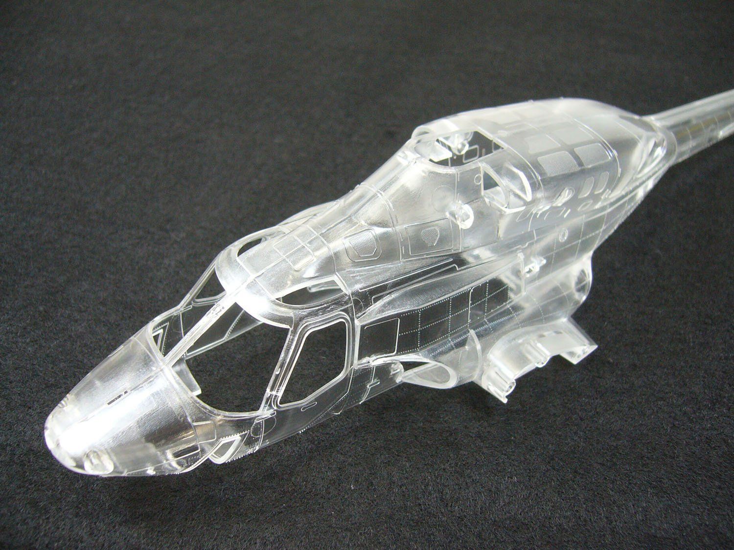 Aoshima 1/48 Air Wolf with Clear Body (Limited Ed) - BanzaiHobby