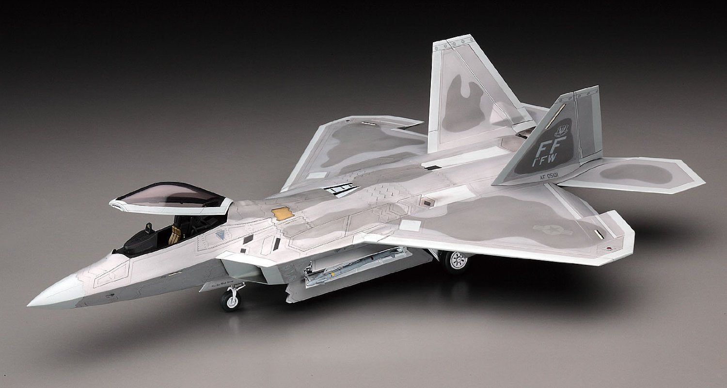 Hasegawa PT45 1/48 F-22 Raptor USAF - BanzaiHobby