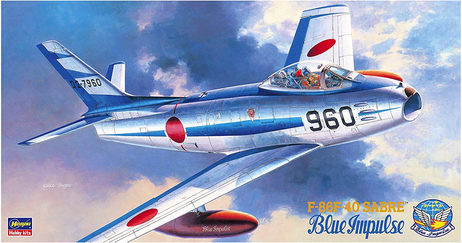 Hasegawa 1/48 F-86F-40 Sabre Blue Impulse - BanzaiHobby