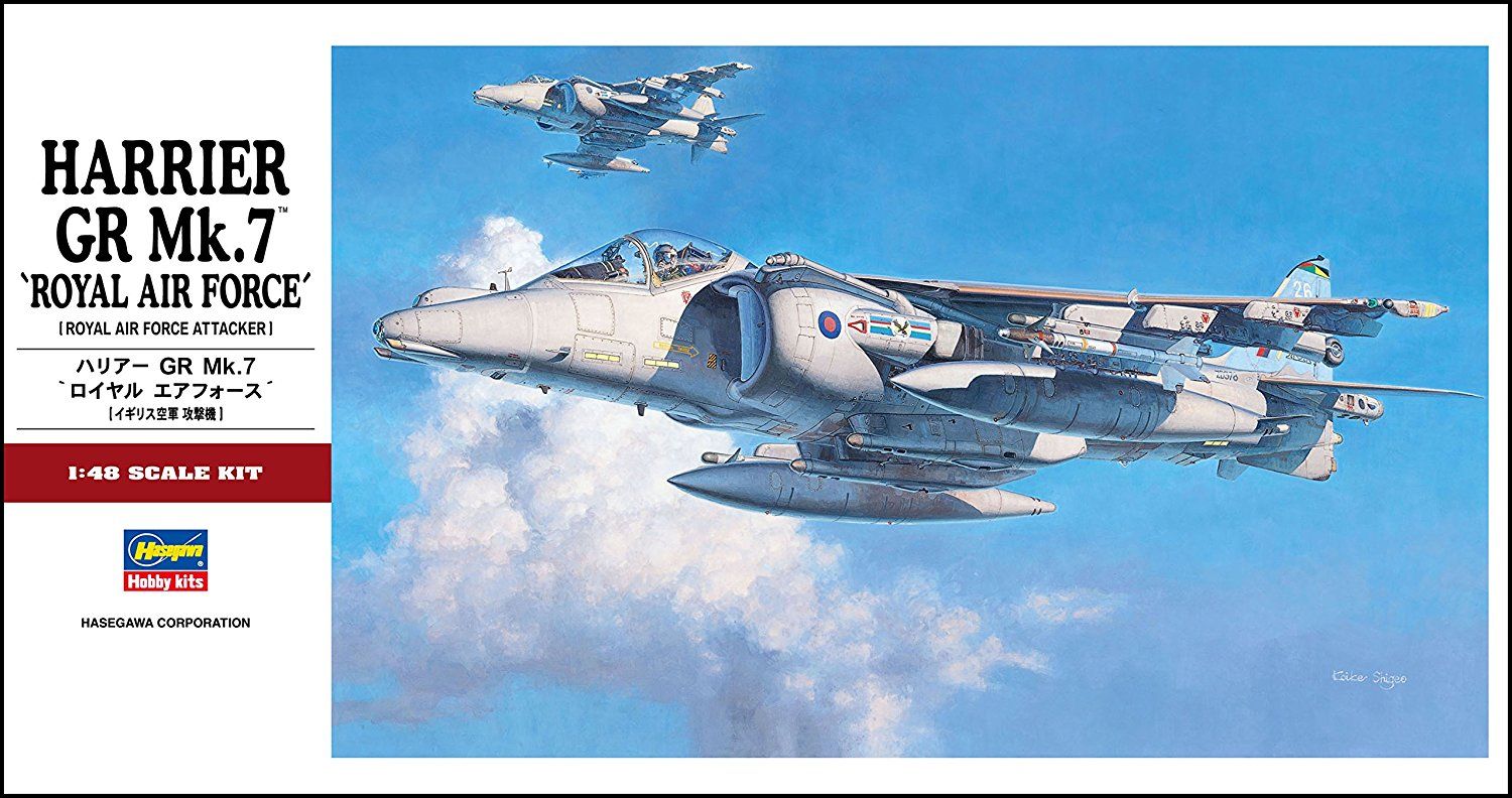 Hasegawa 1/48 Harrier GR Mk.7 Royal Air Force - BanzaiHobby