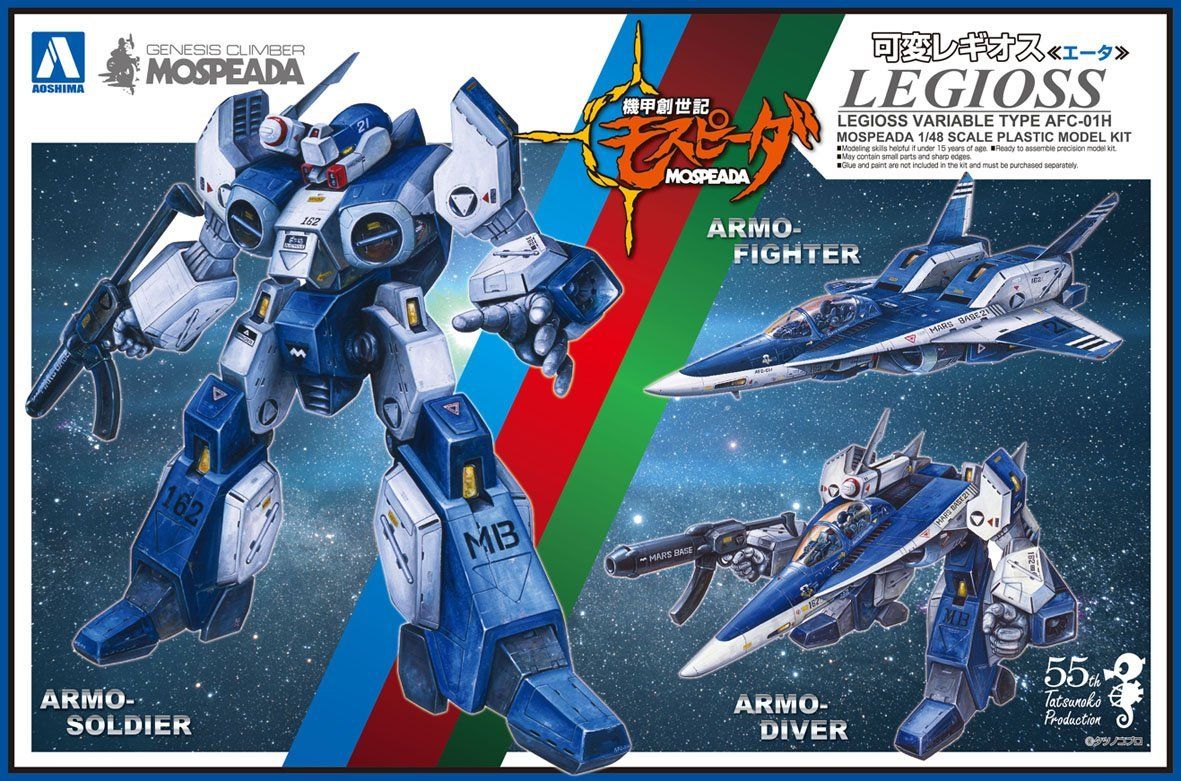 Aoshima 1/48 Legioss Eta - BanzaiHobby