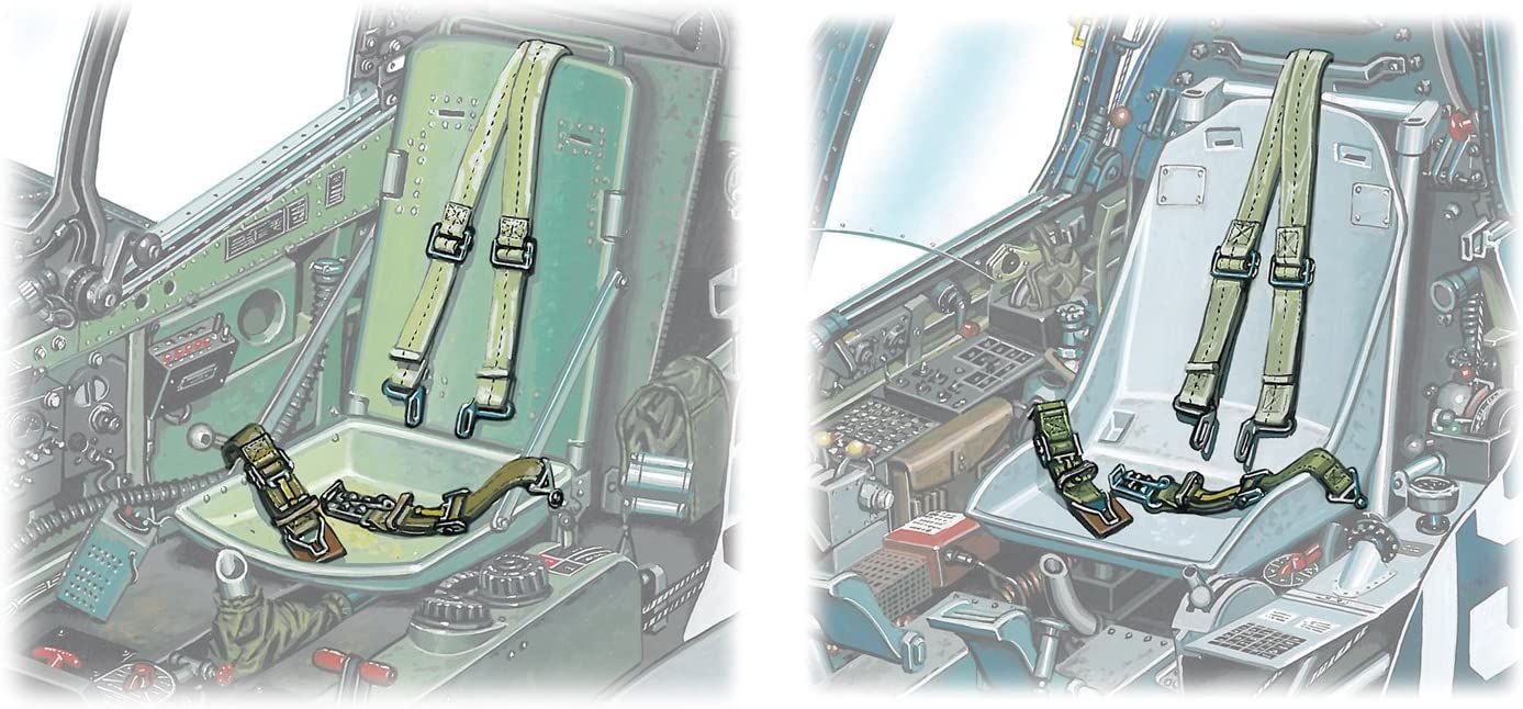 Fine Molds 1/48 Scale Harness for U.S. Armed Forces Aircraft - BanzaiHobby