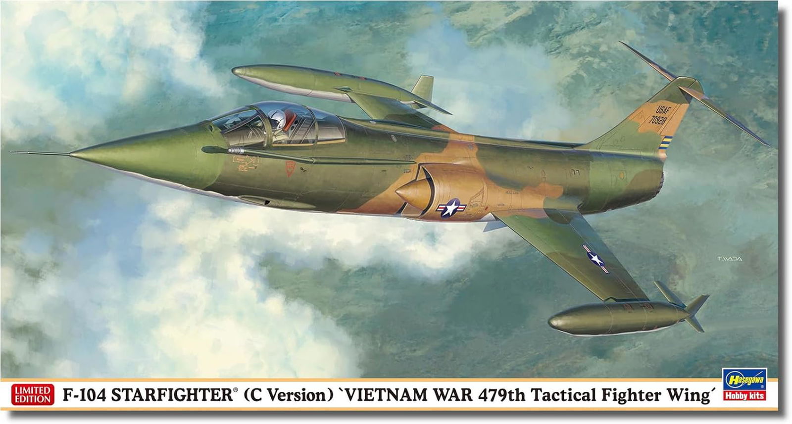 Hasegawa 07533 1/48 US Army F-104 Starfighter (Type C) Vietnam War 479 Tactical Combat Wing - BanzaiHobby