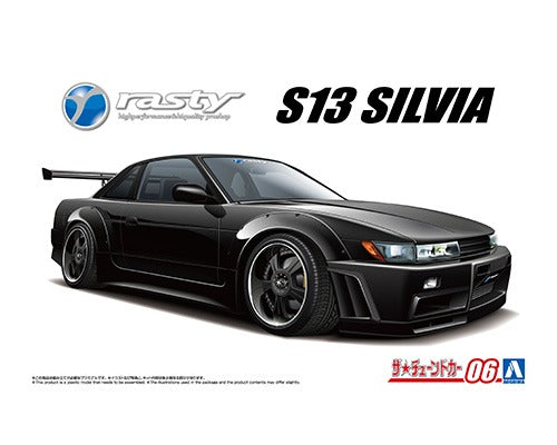 Aoshima 1/24 The Tuned Car No. 06 RASTY PS13 Silvia '91 (Nissan)
