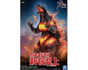Aoshima PLAfig.PF-06 Burning Millennium Godzilla - Aoshima Banzai Hobby