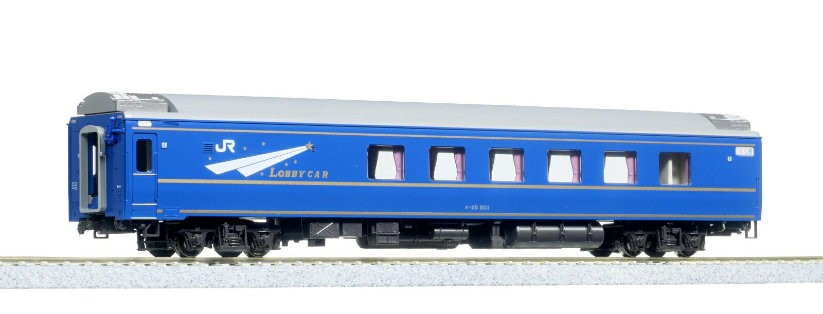 KATO 1-574 (HO) Sleeper Express Hokutosei OHA 25-500 Series Lounge Car - BanzaiHobby