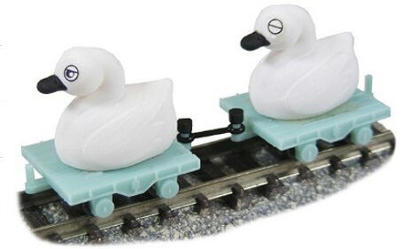 TGW JT-12 Lake Tram Baby Swan (2 swans with trolley)