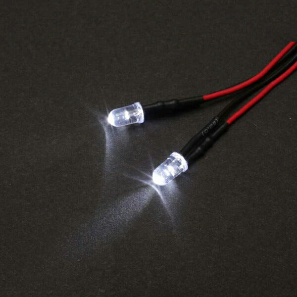 ABC Hobby 62681 White LED 5mm (2 pieces)