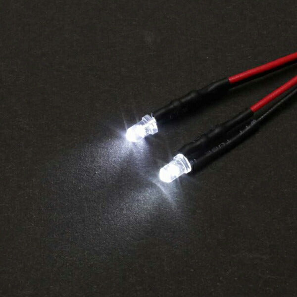 ABC Hobby 62684 LED white 3mm 2 pieces