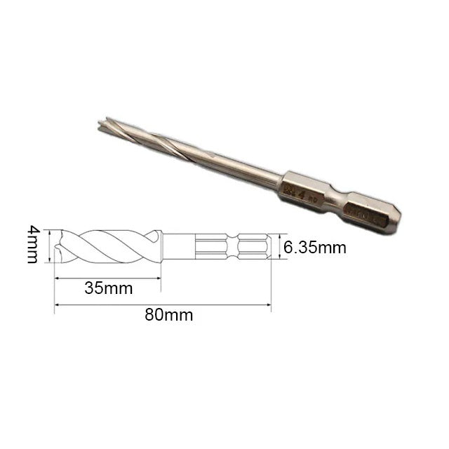 ABC Hobby 69034 Plastic Drill 4mm - ABC Hobby Banzai Hobby
