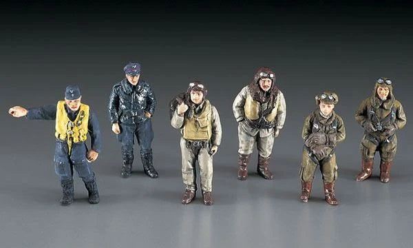 Hasegawa X48-07 1/48 WWII Pilot Figure Set