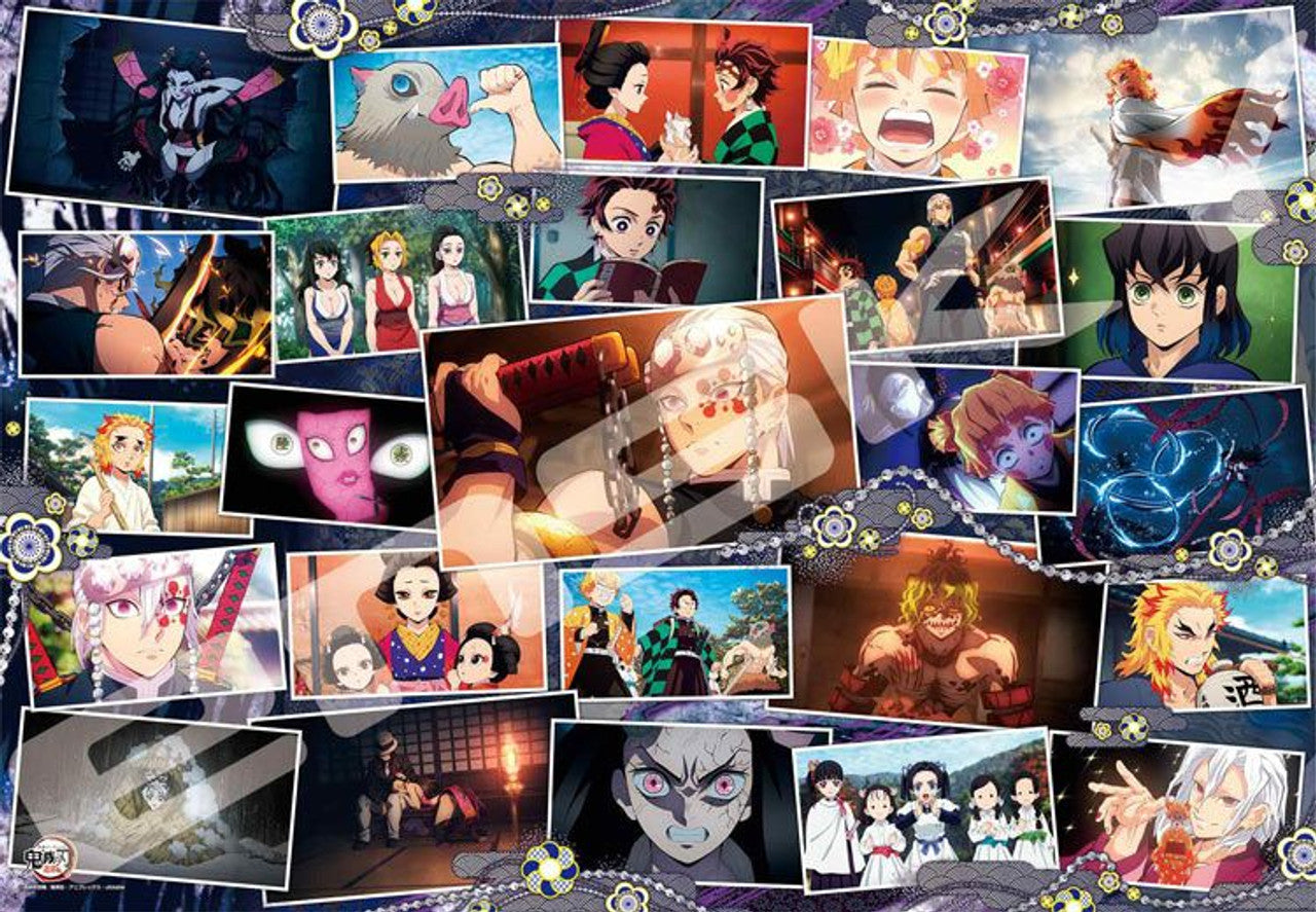 Ensky 1000T-334 "Demon Slayer: Kimetsu no Yaiba" Entertainment District Arc Collage - Demon slayer (Puzzle, 1000 Pieces, 51 x 73.5 cm)
