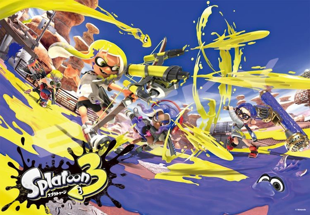 Ensky 1000T-357 Splatoon 3 - Splatoon 3 (Puzzle, 1000 Pieces, 51 x 73.5 cm)