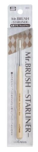 GSI Creos BH03 Mr.BRUSH STARLINER Fine-point Brush 10/0
