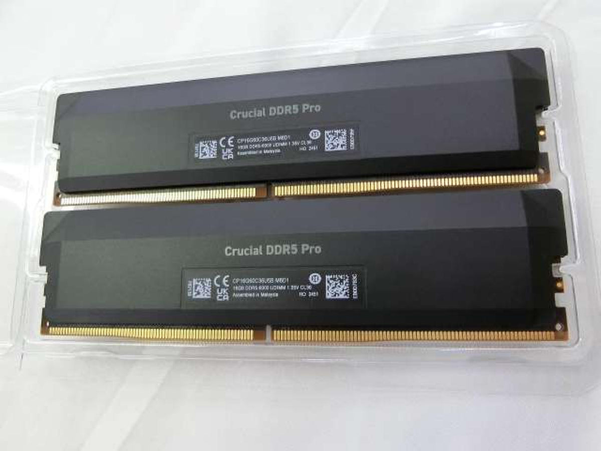 Crucial PRO Series DDR5 Memory (32GB) CP2K16G60C36U5 DDR5-6000