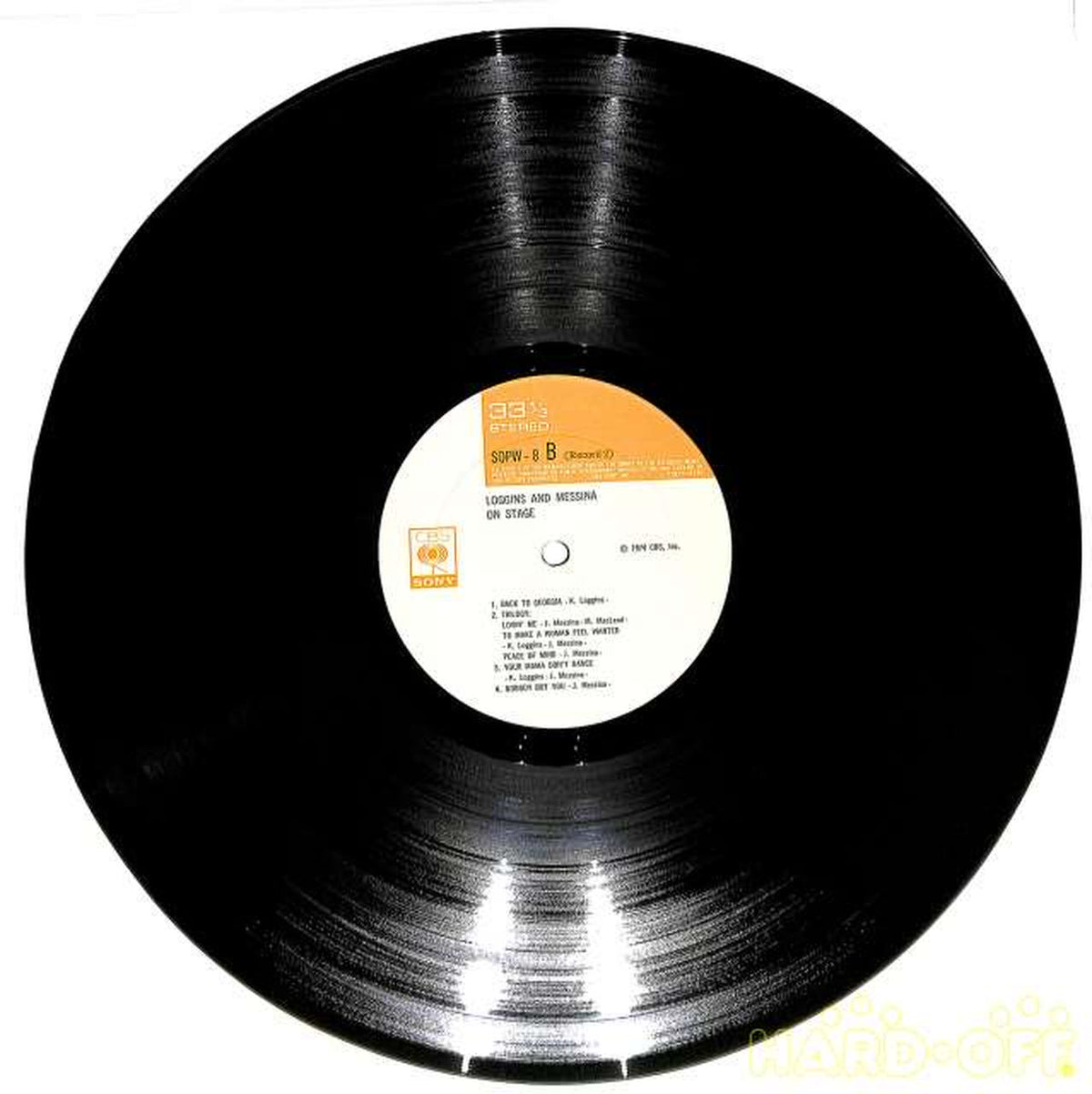 CBS Sony Loggins & Messina "On Stage" SOPW-7~8 2LP