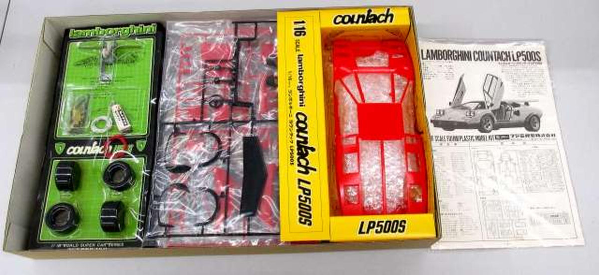 Fujimi 1/16 Lamborghini Countach LP500S Motorized Kit [RC102] - Banzai Thrifting | BanzaiHobby