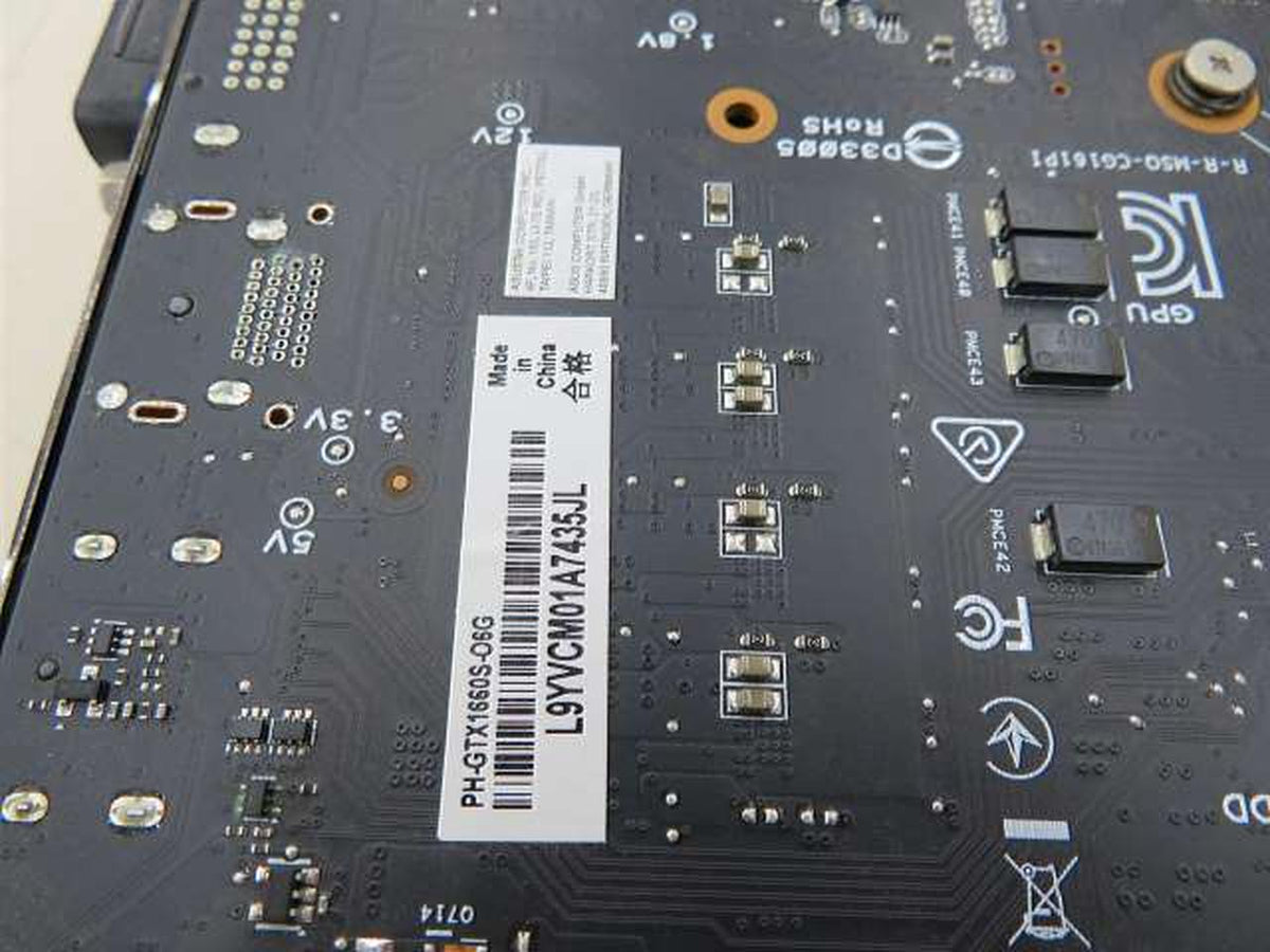 ASUS NVIDIA PCI-Express PH-GTX1660S-O6G