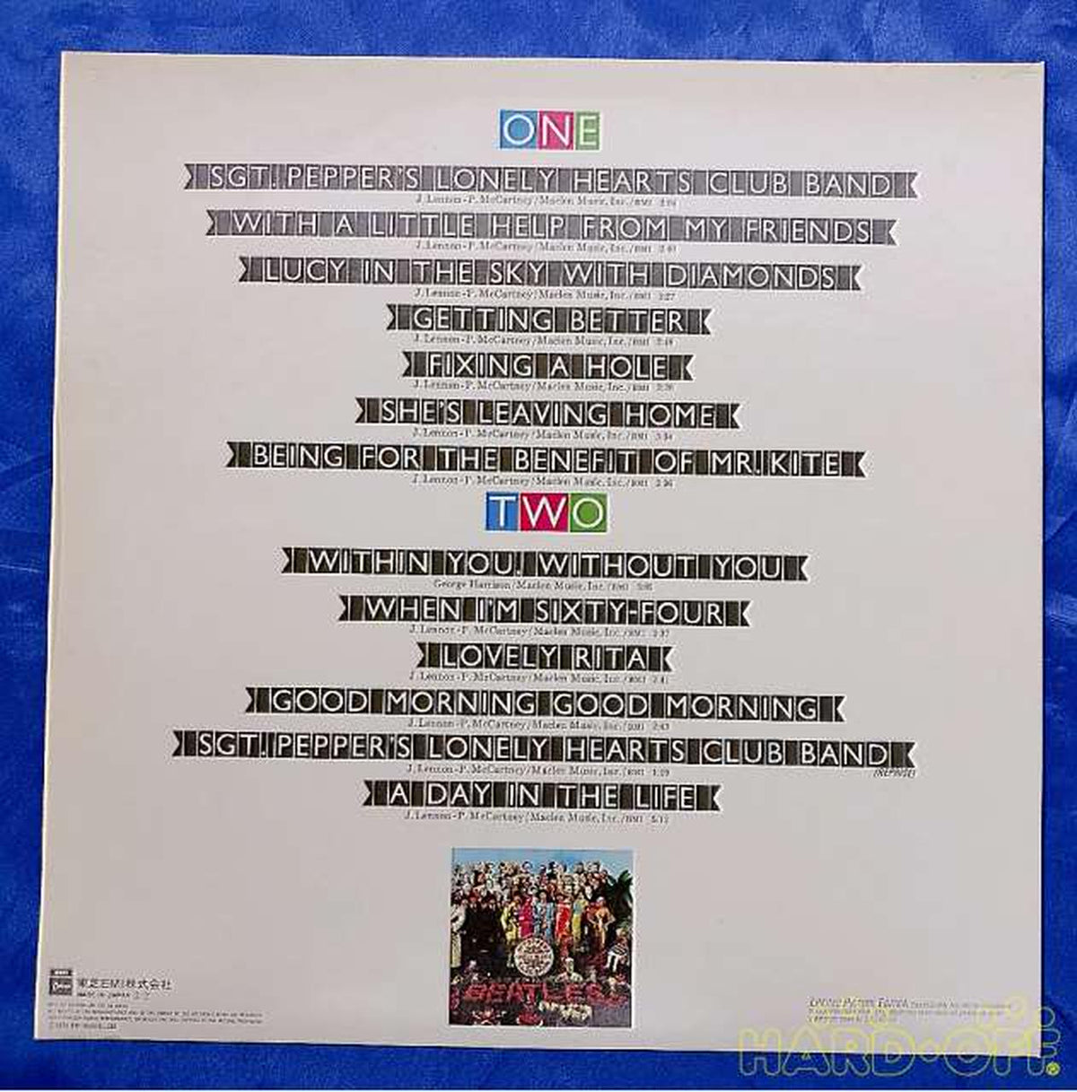 Toshiba EMI The Beatles Sgt. Pepper's Lonely Hearts EAS-90071