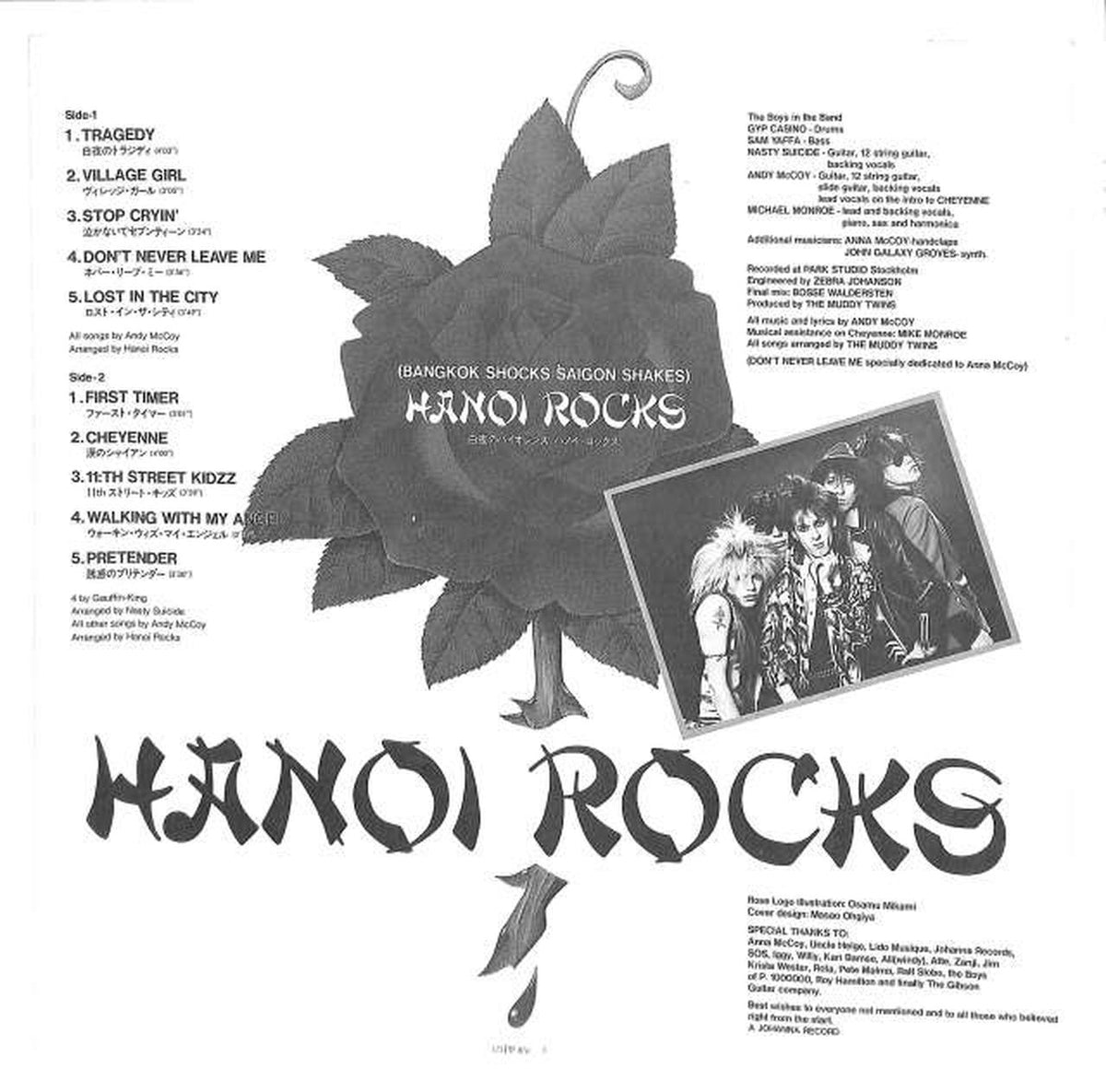 Nippon Phonogram Hi-Rocks 'Violence Under the Midnight Sun' 25PP-65