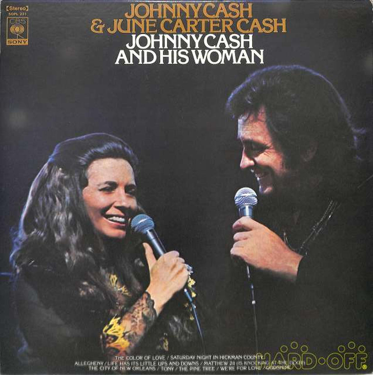 CBS Sony Johnny Cash & June Carter Cash SOPL-231