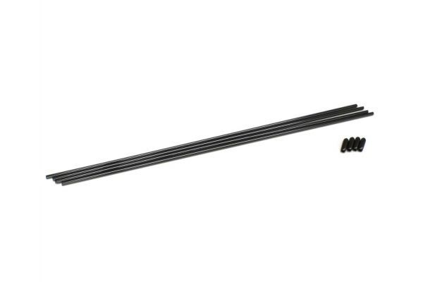 Kyosho 1708B Color Antenna(Black/4pcs) - BanzaiHobby