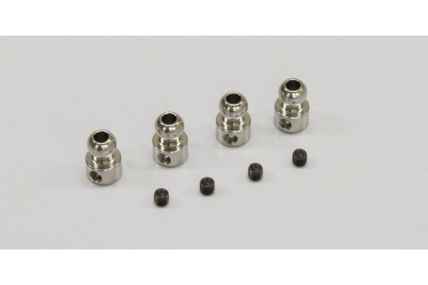 Kyosho 92053 5.8mm Hard Ball Joint(w/2.8mm Hole/4pcs) - BanzaiHobby