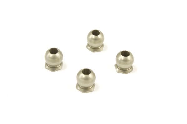 Kyosho 92056 5.8mm Hard Flange Ball(Thin/R4 Evo./4pcs - BanzaiHobby